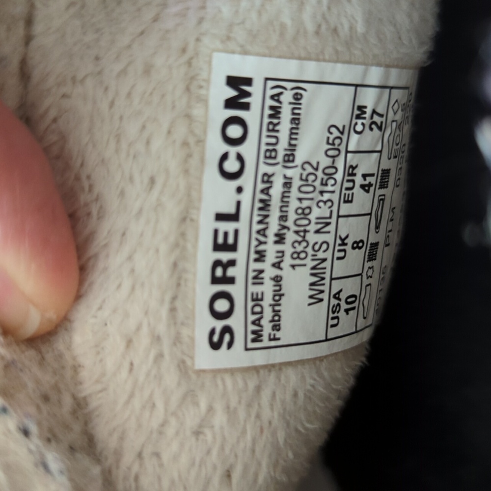Sorel Brown Tan Gray Duck Boots - Picture 8 of 8